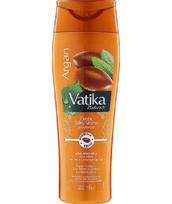 Šampūnas nuo lūžinėjimo su marokiniu arganu Dabur Vatika, Drėkinantis, švelnus sausiems, nepaklusniems plaukams 200 ml
