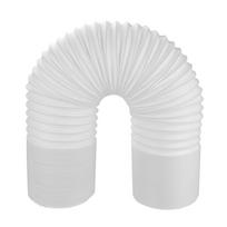 Kondicionieriaus išmetimo žarna PP plieninė viela, sulankstoma, ištempiama prieš laikrodžio rodyklę, ventiliacijos žarna CCW sriegis 130mm Diameter white
