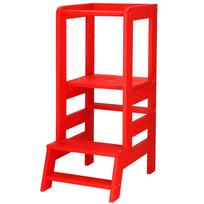 Virtuvės pagalbinis bokštelis Springos KCH01 RED, 90 × 39 × 52 cm