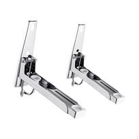 Mikrobangų krosnelės stovas su nuimamu kabliuku, virtuvės laikiklis, nerūdijančio plieno įtraukiamas 201 Stainless Steel