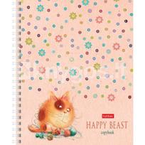 Sąsiuvinis „Happy Beast“, A5, 48 lapų, langeliais