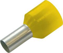 Safety end sleeve 6/12 yellow for wires with very thick insulation 270910 | 4011923165277