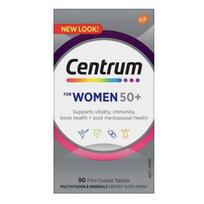 Centrum for Women Multivitamin 50+ Tablet AU versija, 90 tablečių, 1 vnt., Korėjos sveikas maistas
