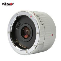 Viltrox C-AF 2XII didinimo telekonverterio plėstuvo automatinio fokusavimo tvirtinimo objektyvas, skirtas Canon EOS EF objektyvui juoda