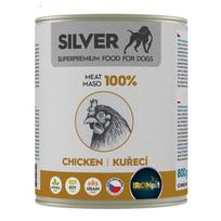 IRONpet Silver Dog Chicken 100% meat 800g vištienos konservai šunims, Svoris 800 g