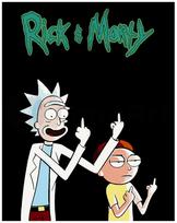 Tapyba pagal skaičius Rick and Morty, 30x40 cm