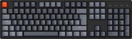 Keychron K10 Wireless Mechanical Keyboard, RGB Aluminum Keyboard, Gateron G Pro Red Switches