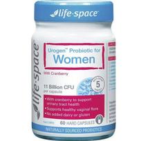 Lifespace Urogen Probiotikai moterims 11 milijardų KFV kietosios kapsulės, 60 tablečių, 1 vienetas, Korėjos sveikatos maistas 1 Unit-60 tablets