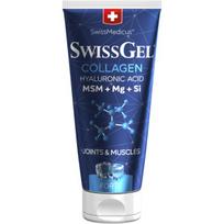 SwissMedicus SwissGel Collagen Hyaluronic Acid MSM + Mg + Si  Šaldantis gelis su jūriniu kolagenu, 200 ml