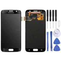 Originalus LCD ekranas + jutiklinis skydelis, skirtas Galaxy S7 / G9300 / G930F / G930A / G930V, G930FG, 930FD, G930W8, G930T, G930U juoda