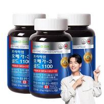 Nutri D Day Premium Omega3 Gold 1100, 90 tablets, 3 units,Korean health food