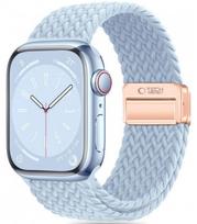 Šviesiai mėlyna apyrankė Apple Watch 8 / 9 / 10 / 11 / SE (40 / 41 / 42 MM) "Tech-Protect Nylonmag"