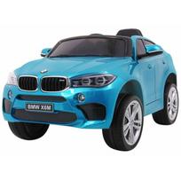 Elektromobilis vaikams BMW X6 M vienvietis, mėlynas dažytas