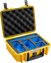 BW Outdoor Cases Type 1000 for Insta360 X4, yellow