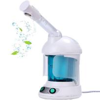 Nešiojamas veido garintuvas, nanojoninis veido garintuvas su 360° pasukamu purkštuvu, nedidelis veido garintuvas salonui ir SPA EU-Plug white