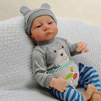 Atgimusios Kūdikio Lėlės Realistiškas Minkštas Kūnas Žaislas Bebe Naujagimis Baigtas Dažytas Plaukais Lėlė Vaikams Mergaitėms Dovana Lėlės 48cm