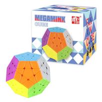 Megaminx Cube 3x3 Speed ​​Magic Cube Dodekaedro magnetai Dvylikos spalvų atitinkantys matinio prisilietimo greičio galvosūkiai Dovanų profesionalūs žaislai