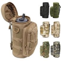 1 vnt. Naujas Fashion Molle vandens butelio maišelis, skirtas kempingo žygiams alpinistui lauko sportui Army Green