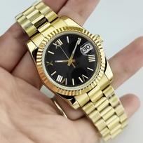 36mm/39mm Automatinis vyriškas laikrodis Prezidento apyrankė NH35A 20ATM Mechanizmas Safyrinis stiklas Žalias šviesą atspindintis ciferblatas