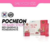 [Pocheon Hongsam] Raudonojo ženšenio koncentruota granatų lazdelė 10 ml × 30 maišelių