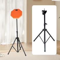 8'' Silent Drum Holder Drummer Practice Pad Stand Non Slip Bottom Reliable Accessory Extended Height
