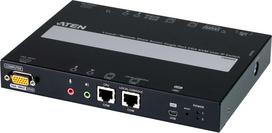 Aten | 1-Vietinė / nuotolinė bendrinimo prieiga vieno prievado VGA KVM per IP jungiklis | CN9000 | Garantija 24 mėn.