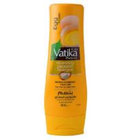 Plaukų kondicionierius su kiaušinių baltymais Vatika Dabur JAE | Kasdienis drėkinantis kondicionierius | Stipriems, sveikiems ir žvilgantiems plaukams 200 ML
