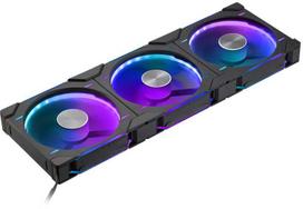 Phanteks D30 PWM Reverse Airflow, D-RGB korpuso ventiliatorius, 3-pack – 140mm, juodos spalvos
