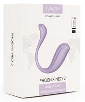 Svakom Phoenix Neo 2 Pastel Lilac Vibruojantis kiaušinėlis