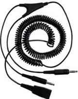 Laidas Jabra QD 2 x 3,5 mm 0,5-2 m