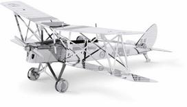 Metalinis 3D konstruktorius Metal Earth "DH82 Tiger Moth"