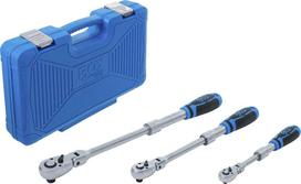 Bgs Technic Terkšlių rinkinys | ištraukiamos šarnyrinės | 6,3 mm (1/4") / 10 mm (3/8") / 12,5 mm (1/2") | 3 vnt. (25128)
