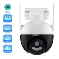 4MP WiFi PTZ IP kamera ICsee lauko apsaugos kamera vaizdo stebėjimo CCTV kameros Onvif AI žmogaus aptikimas spalvotas naktinis matymas Only Camerfa
