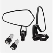 7/8  motociklo rankenos galinis veidrodis skirtas Yamaha MT09 MT07 MT03 MT125 900 Tracer juoda
