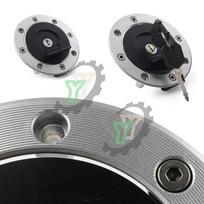 Motociklo dujų kuro bako dangtelis su raktu, skirtas Suzuki GSXR 600 750 1000 1300 TL1000S TL1000R SV650/S GS500 600 1200 Katana