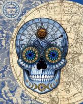 Astrology Skull Deimantinio Paveikslo komplektas CS2573