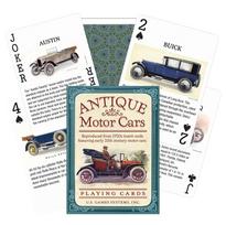 Antique Motor Cars žaidimų kortos