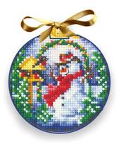 Christmas Balls Snowman SANN-25 - siuvinėjimo rinkinys iš Andriana