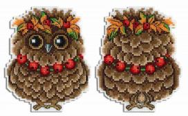 Autumn Owlet SR-342 - Siuvinėjimo rinkinys