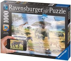 Augmented Reality Animals Of Africa Puzzle - 1000 Piece - RAVENSBURGER dėlionė