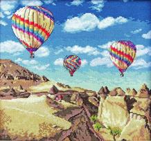 Balloons over Grand Canyon SLETI961 - siuvinėjimo kryželiu rinkinys