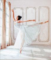 Ballerina SLETI901 - siuvinėjimo kryželiu rinkinys