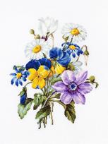 Bouquet of Flowers SB2348 - siuvinėjimo kryželiu rinkinys