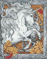 Autumn Unicorn 40х50 Deimantinio Paveikslo komplektas Cs2677
