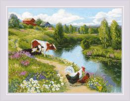 By the River. Siuvinėjimo rinkinys iš RIOLIS Nr.: 2101