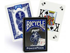 Bicycle Pro Poker Peek pokerio kortos Mėlynos