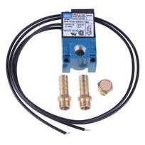 1Setink Mac solenoidinį vožtuvą 1/8'' 35A-Aca-Ddba-1Ba su žalvariniu duslintuvu Dc12V