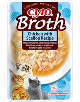 INABA CIAO Broth Vištienos ir šukučių sultinys katėms 40g