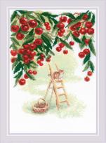 Cherry Garden. Siuvinėjimo rinkinys iš RIOLIS Nr.: 2205