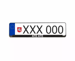 Wurth numerių rėmeliai - ATE ATE